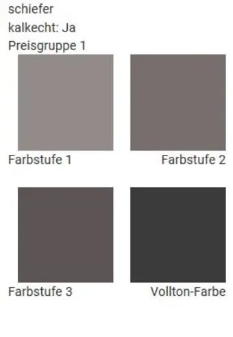 Casa Natura Wandfarben im Farbton schiefer